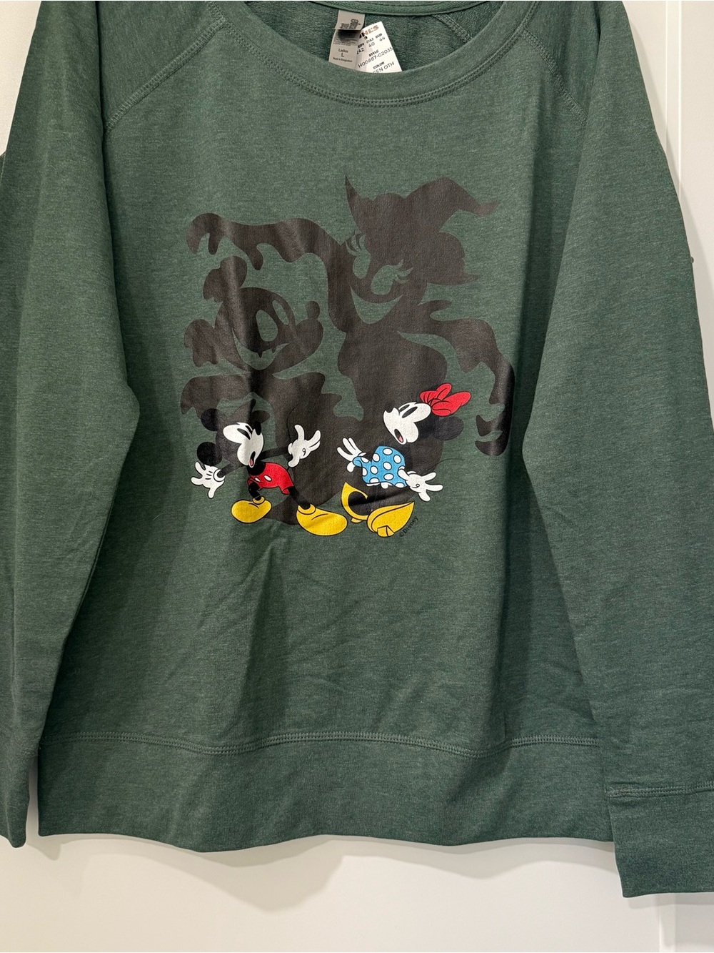Women's Halloween Mickey Mouse long sleeve Tee
